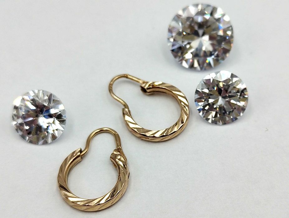 Klasyczne eleganckie i ponadczasowe Złote kolczyki kółka próba 585