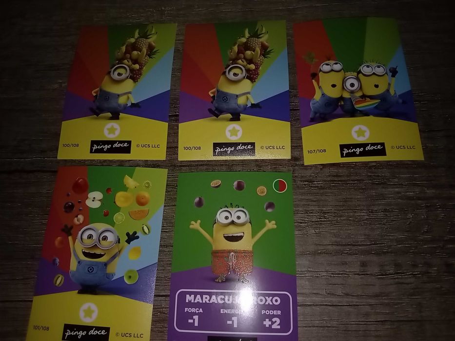 Cartas dos MINIONS