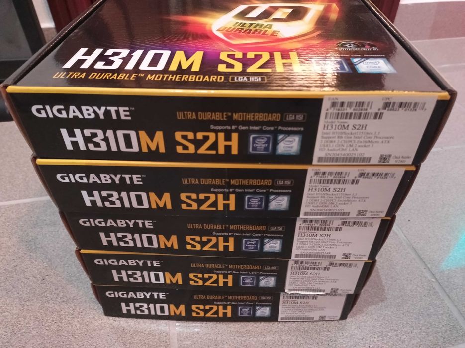 Gigabyte H310M S2H 1151 *Novas*
