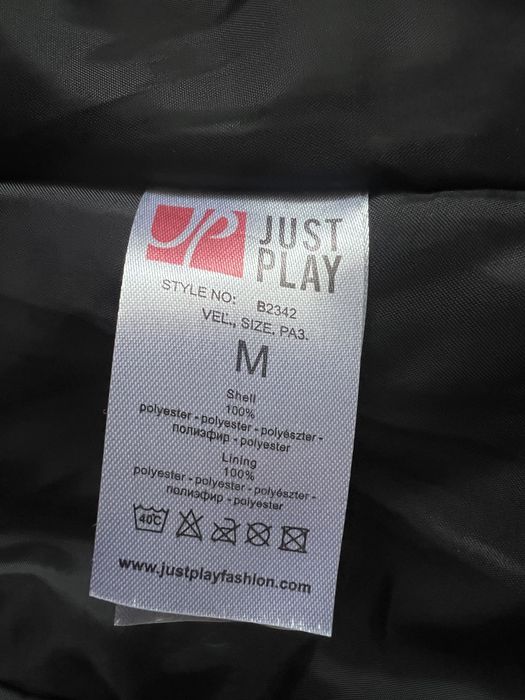 Куртка зимова JustPlay, розмір М, тепла, не пропускає вологу