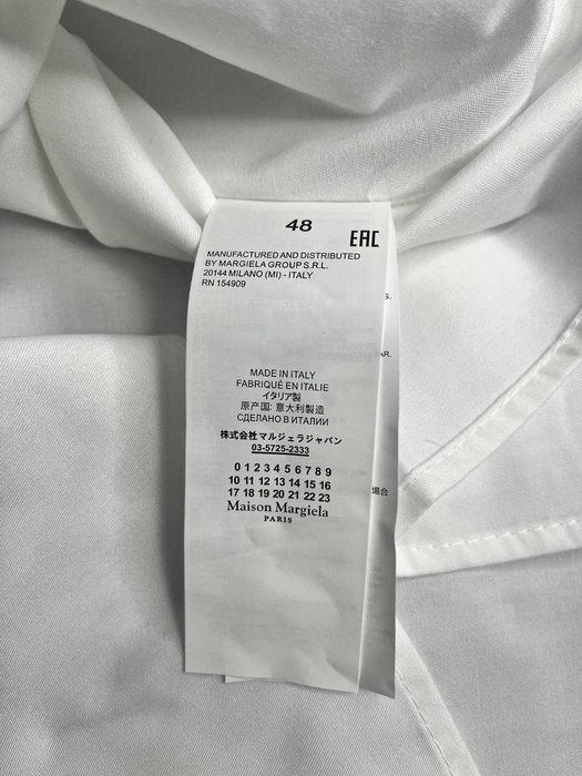 Maison margiela рубашка С БИРКАМИ! Shirt Мейсон Марджела