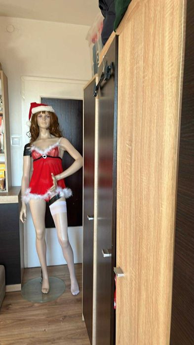 Nr 1 Przebranie, kostium, Pani Mikołaj.