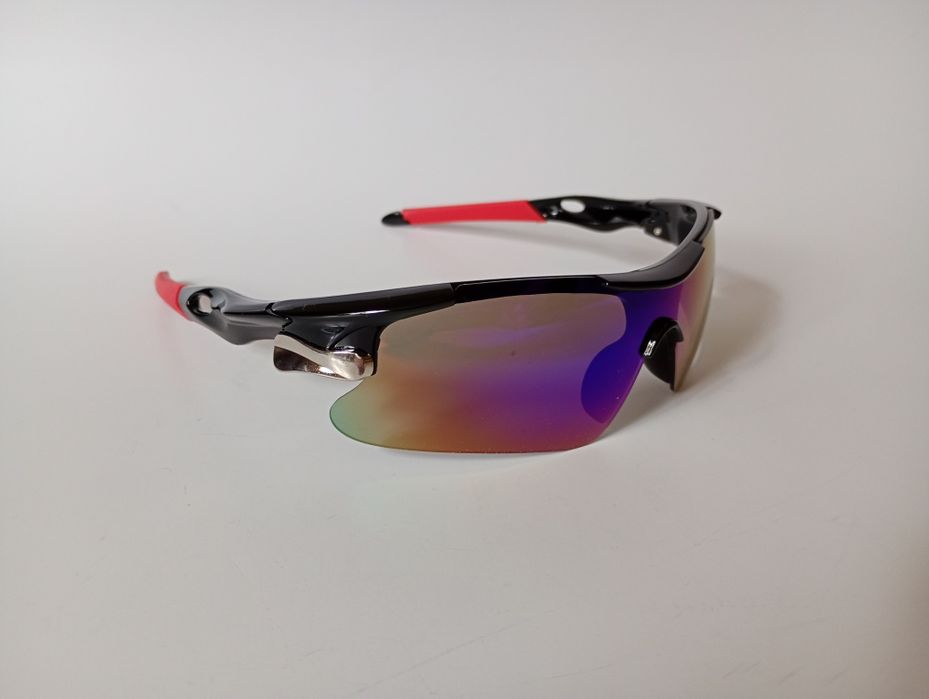 nowe okulary sportowe na rower, unisex