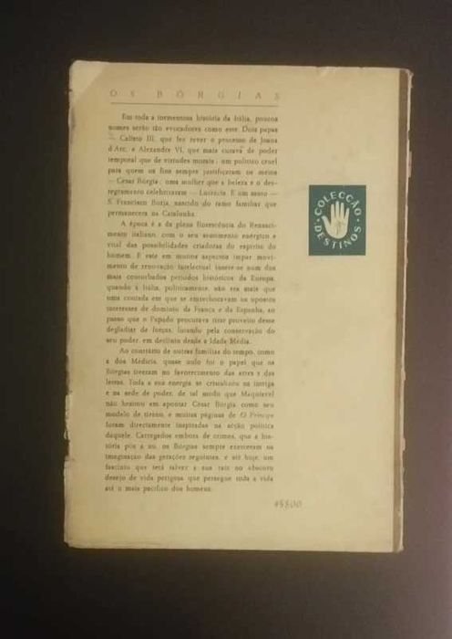 Os Bórgias -  J. Lucas-Dubreton (Publicado em 1961)