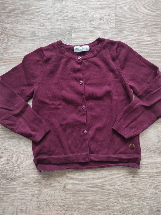 Sweterek HM dla dziewczynki 116