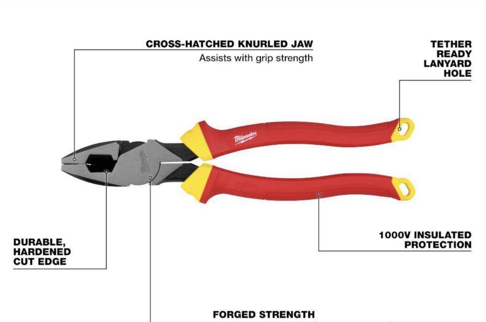 Milwaukee Ізольований набір ручних інструментів 1000 В (5 шт.)