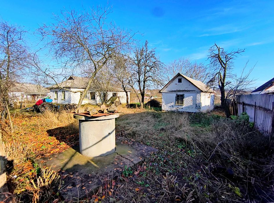 Дім 76 м2 біля ставка Дмитрушки 2,3 км Умань газ піч криниця 32 сотки