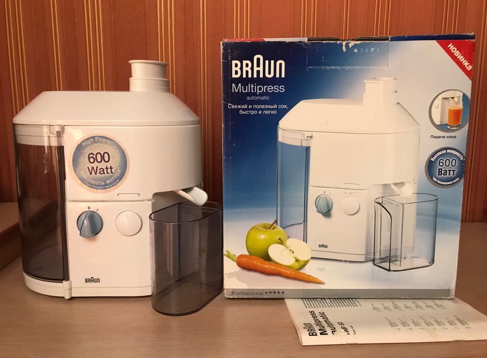 Соковижималка Braun MP 80