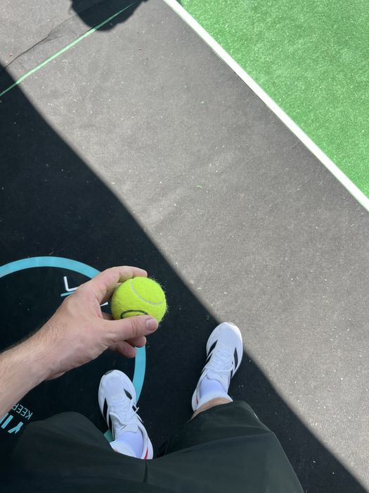 Bola autografada pelo rublev