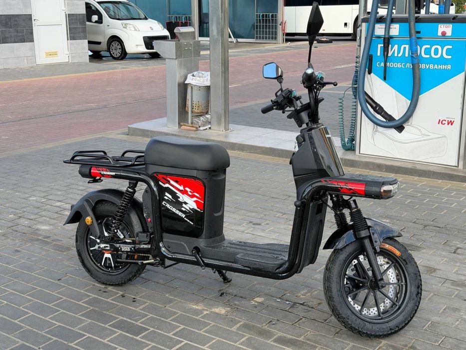 Прокат електромопеда CROSSER SUPER MAX 1200W для кур’єрів у Луцьку
