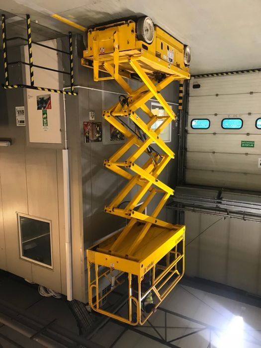 Wynajem podnośnika zwyżka 10 metrów HAULOTTE JLG GENIE MANITOU