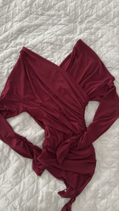 Боді queenfluence бургунді S