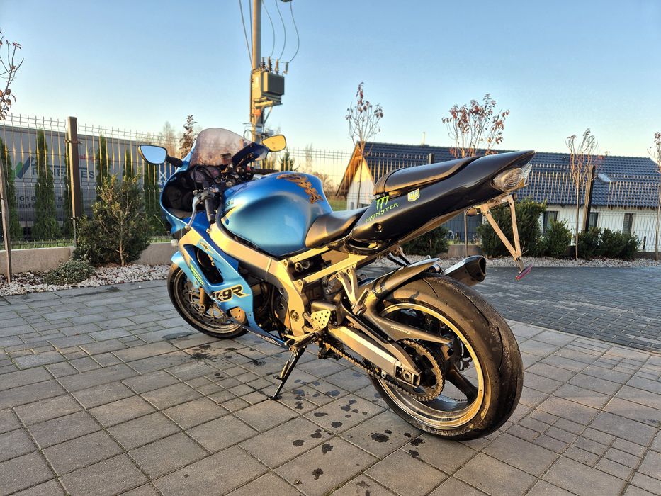 Kawasaki Ninja ZX9 z Niemiec, wydech Akrapović, zarejestrowany w