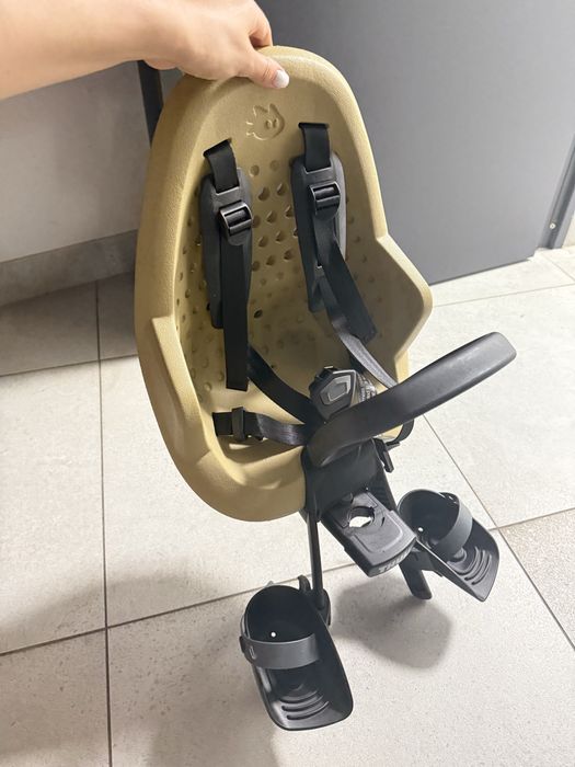 Thule Yepp 2 mini mocowany z przodu fotelik rowerowy fennel tan