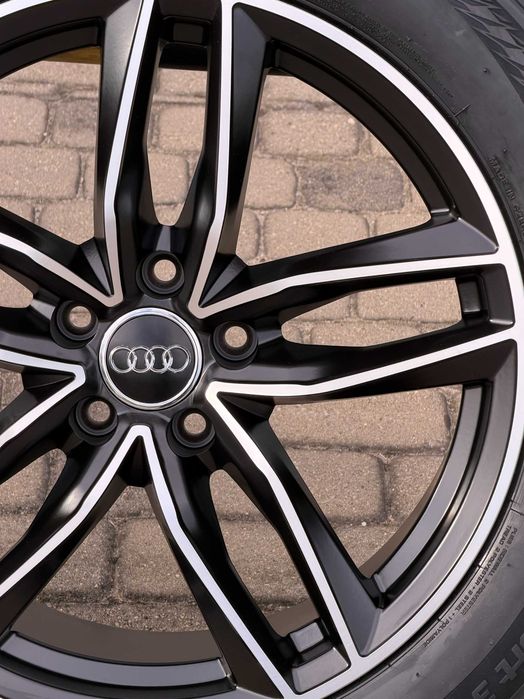 Nowe koła zimowe 18 cali Audi Q3 SQ3 czarno srebrne matowe