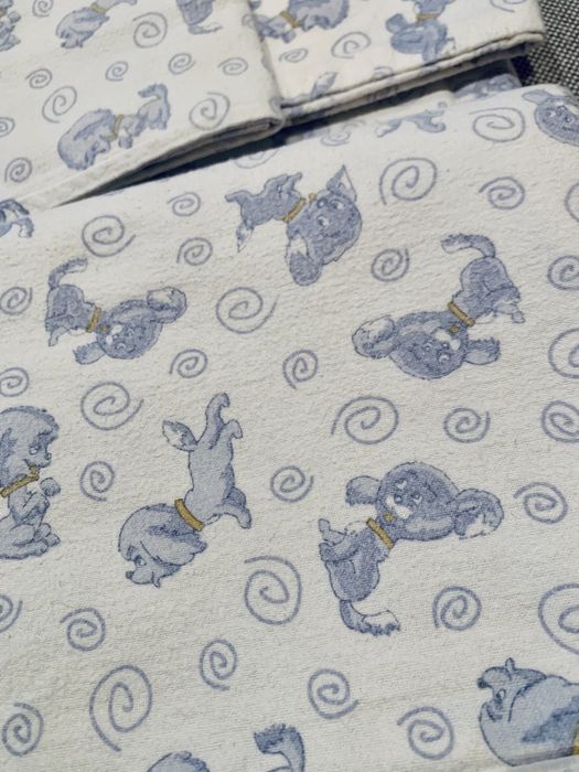 Lençois em flanela para berço / cama de grades