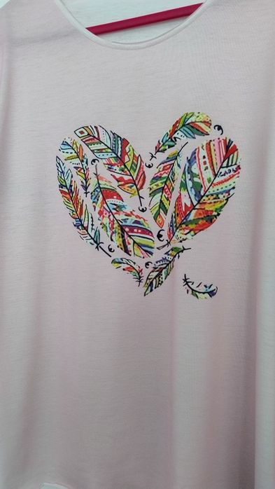 Bluzka serce nowa roz XL XXL 42 44