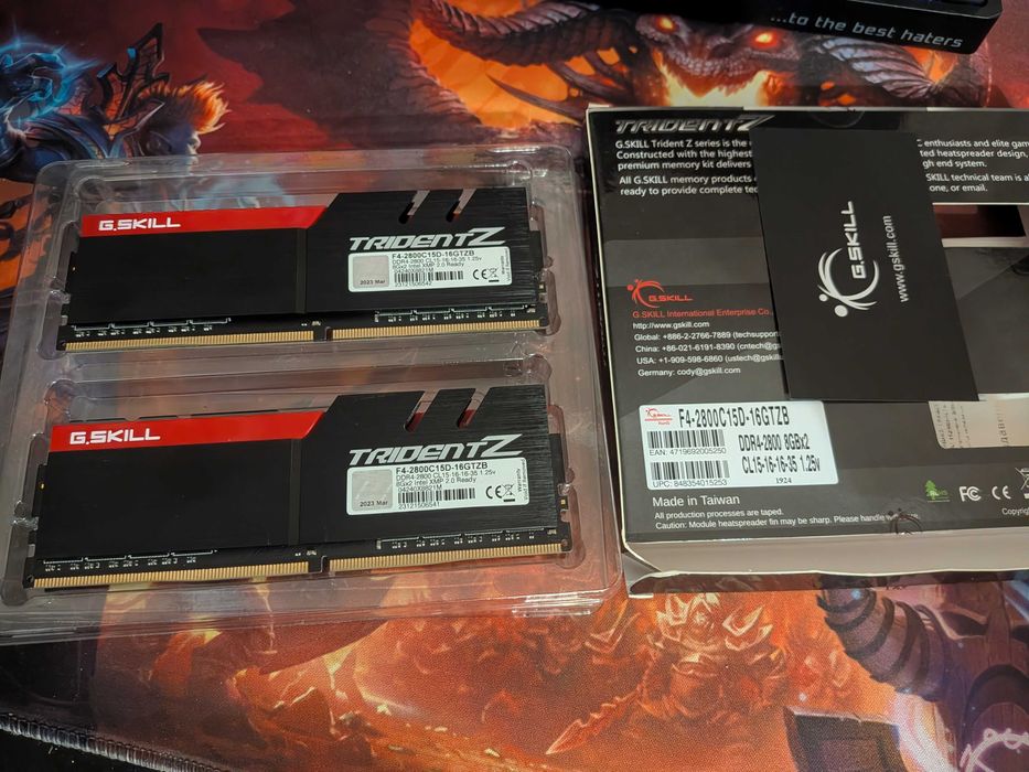 Trident Z G.Skill DDR4 16GB (2x8GB) 2800 MHz