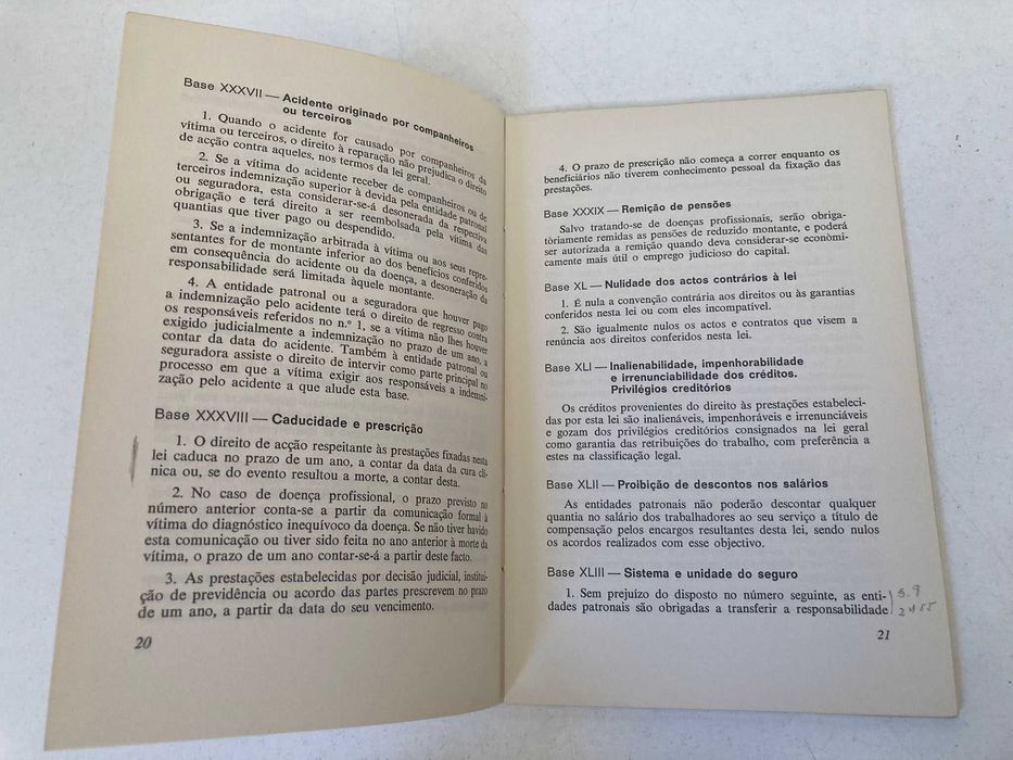 Livro Regime Jurídico de Acidentes de Trabalho e Doenças Profissionais
