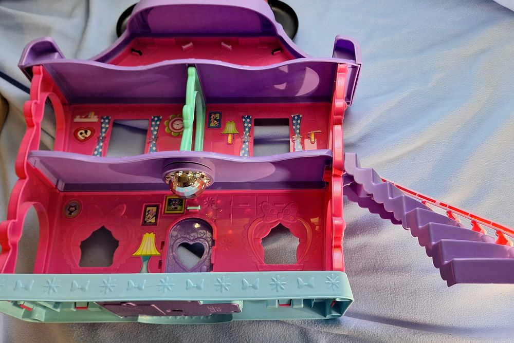 Duży domek Myszki Mickie Mini Fisher Price - muzyka, kula disco!