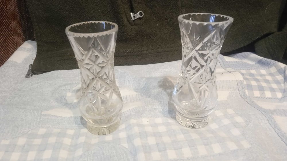 Вазочки хрустальные Богемия