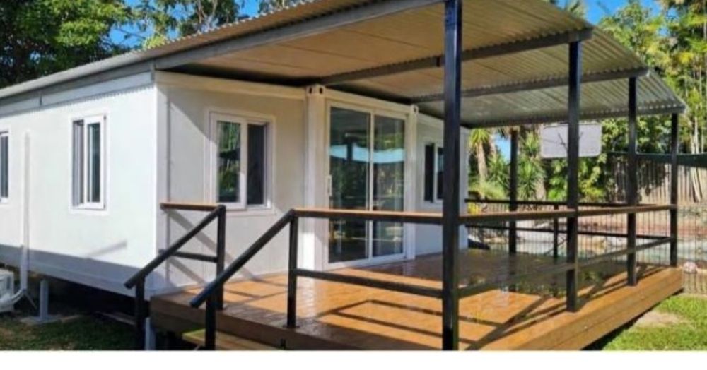 Casa  movel  expansível