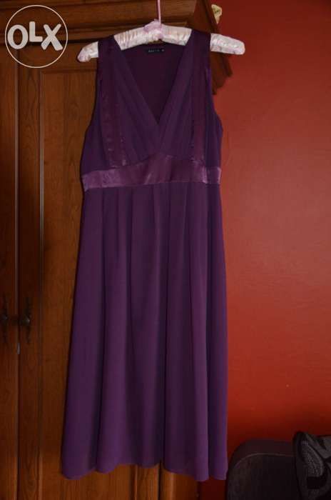 Purpurowa sukienka Mohito r.38