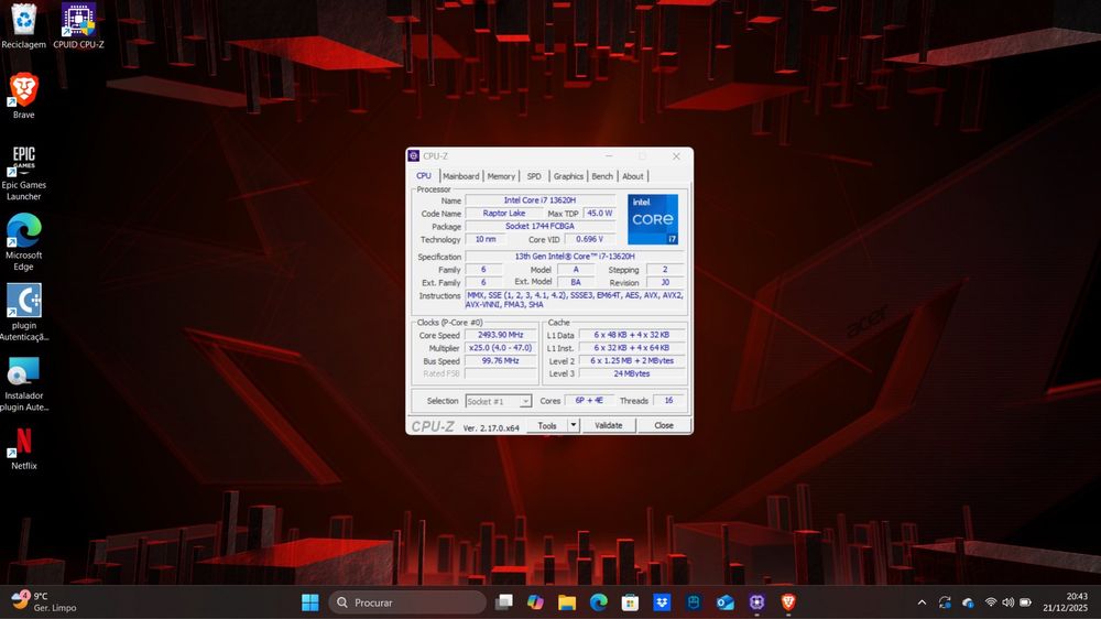 ACER NITRO V15 - COM GARANTIA