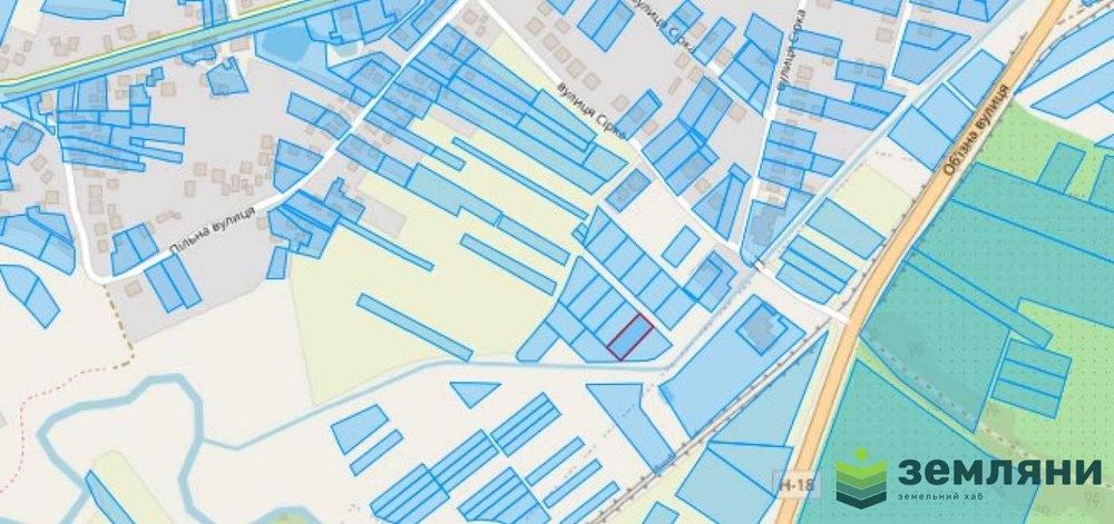 Продаж землі 10 соток під забудову, м.Тисмениця вул. М.Погідної (5)