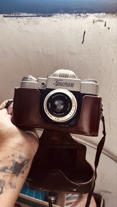 радянський фотоапарат Кристал / фотоаппарат Кристалл