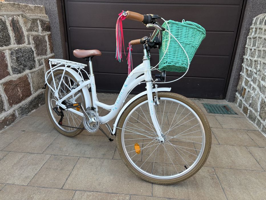 Rower dziewczecy juniorski Romet Panda 1,0