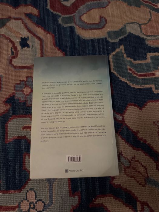 Livro “Foi sem querer que te quis”