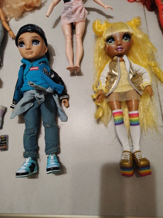 Lalki Rainbow High, duża kolekcja + akcesoria
