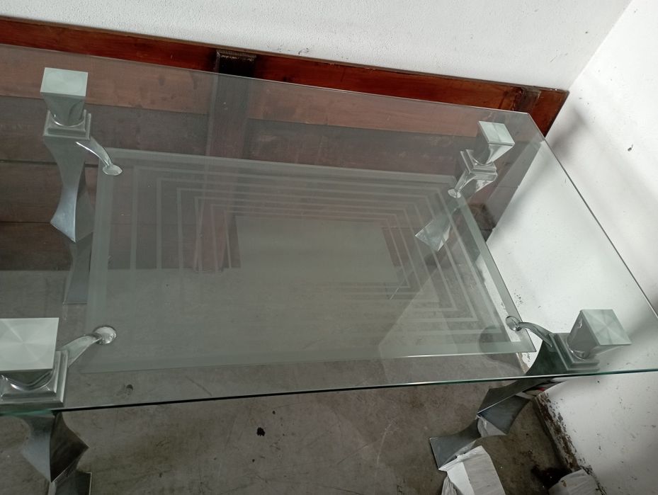 Mesa de vidro sala / escritório