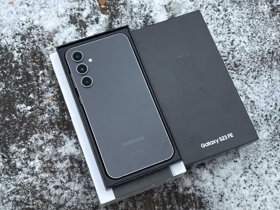 Samsung Galaxy S23 FE 8/128GB Black, Snapdragon, Гелексі С23 ФЕ