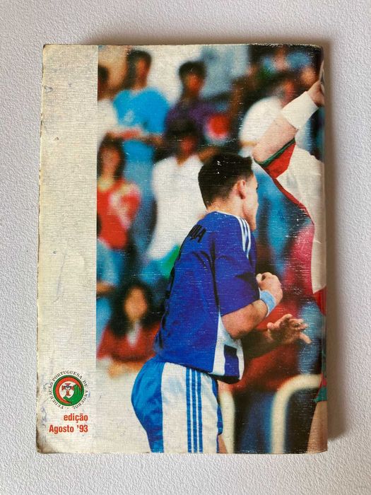 Regras de Jogo - Federação Portuguesa de Andebol, 1993