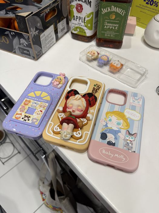 Чехол на Iphone 16 pro max pop mart