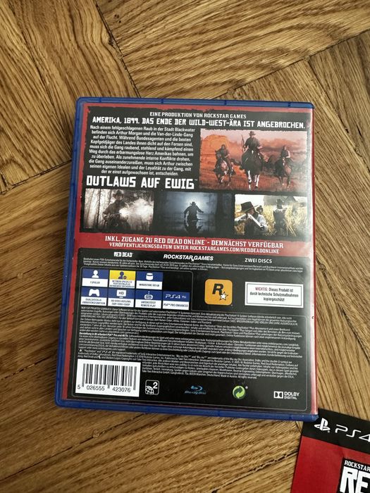 Продаю диск Red Dead Redemption 2 для PlayStation 4.