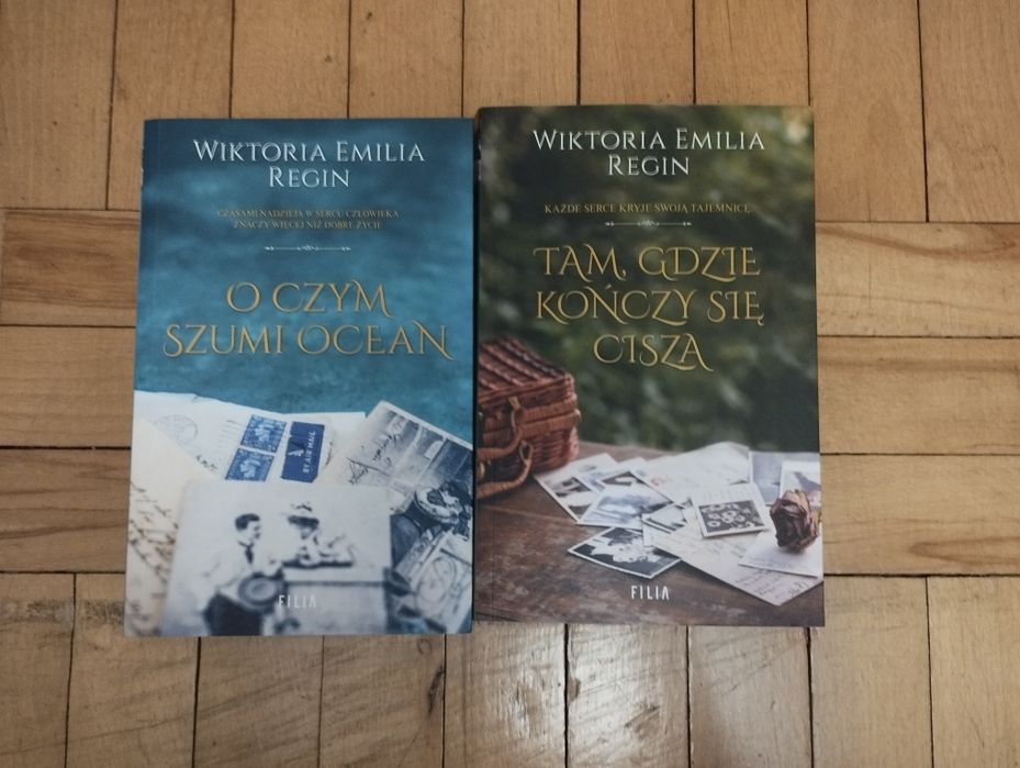 Wiktoria Emilia Regin zestaw dwóch książek