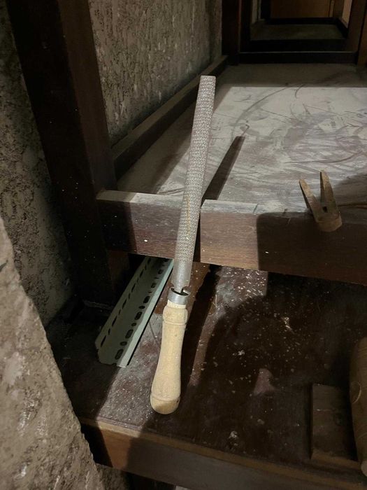 Pequenas ferramentas para trabalhar a madeira