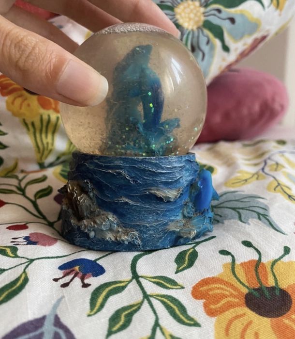 Snow Globe with Dolphins427750569951242242