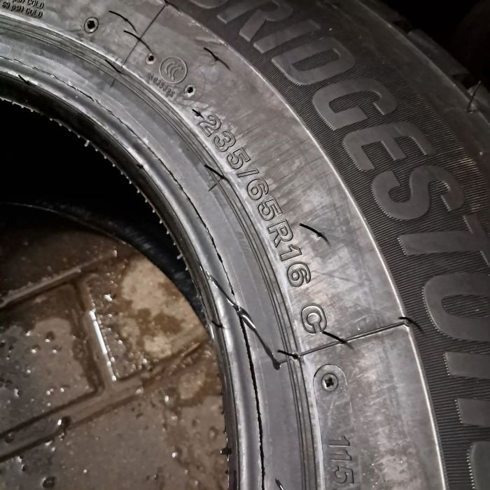 opona wielosezonowa 235/65/16c 235/65r16c nowa bridgestone duravis all season sprinter crafter