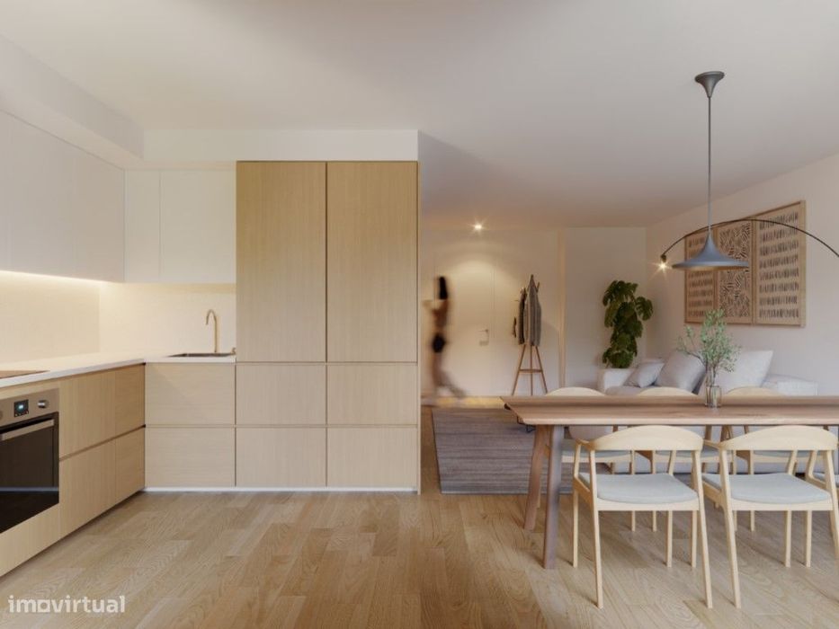 Apartamento T3 com terraço - Arca D'Água