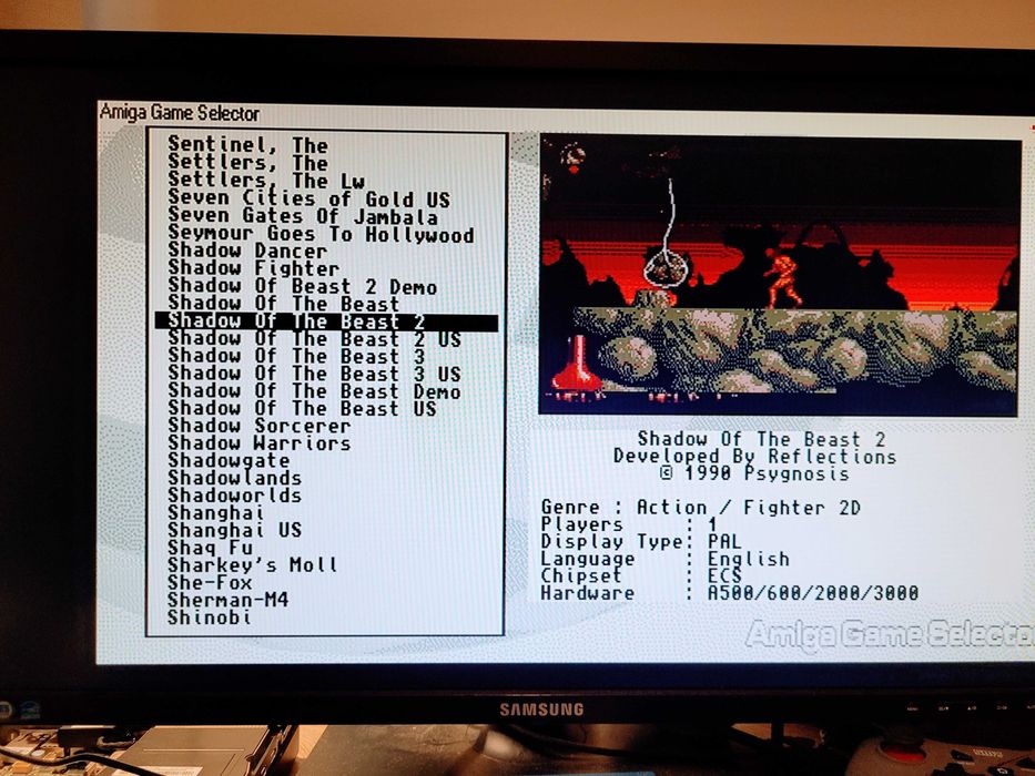 Amiga 600 + Pistorm600 + Karta MicroSD 16G + Wymienione kondensatory