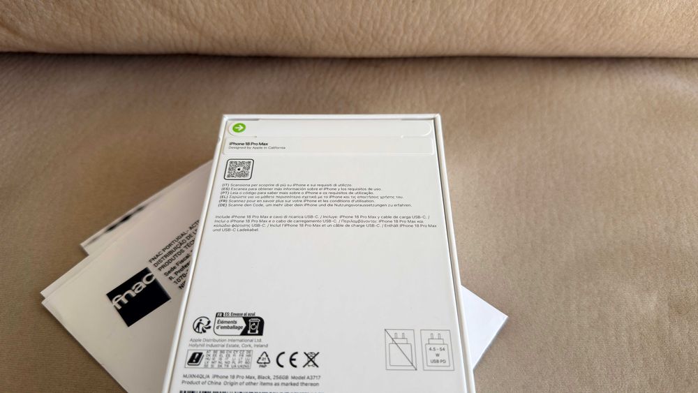 Vendo troco iPhone 18 Pro Max 256Gb NOVO e SELADO C/Fatura e Garantia Nacional