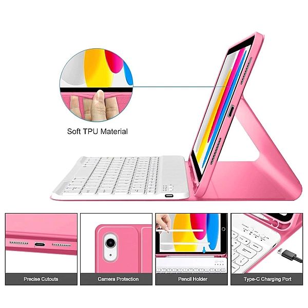 TECH-PROTECT SC PEN + KEYBOARD IPAD 10.9" 10 / 2022 / 11" 11 / 2025 MA