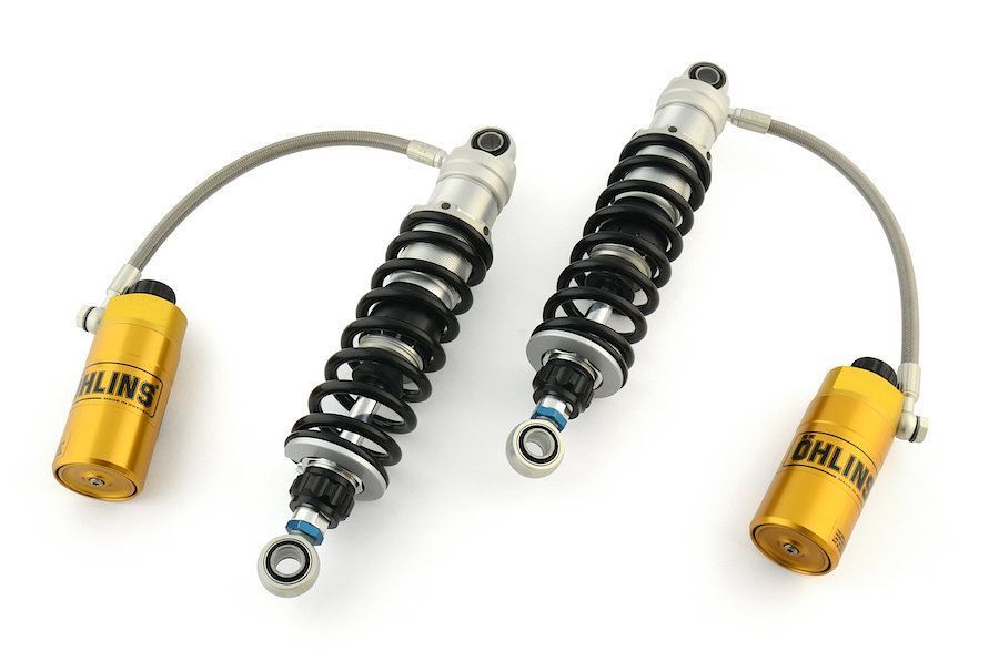 amortecedor traseiro ohlins harley davidson electra glide / road