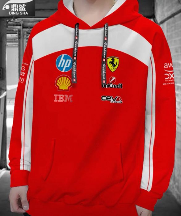 Camisola Ferrari com capucho F1 , tamanho L