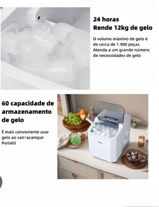 Máquina de fazer gelo