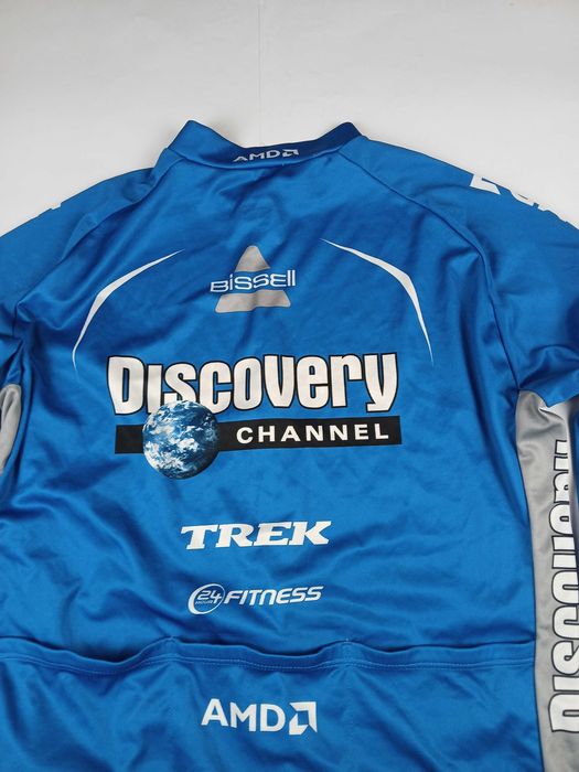 Koszulka sportowa kolarska Discovery Chanel Nike rozm : XXL